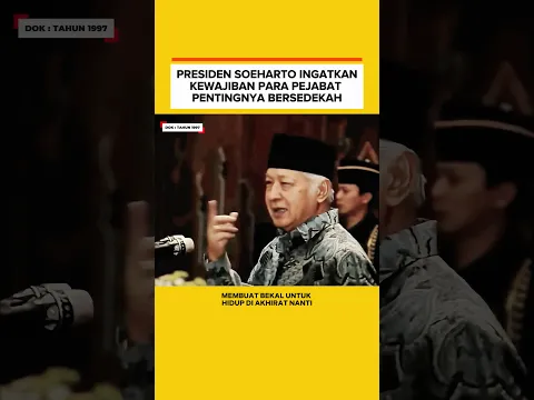 PRESIDEN SOEHARTO 1997 #shorts #indonesia