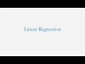 Linear Regression Part 1 Introduction Supervised Machine Learning
