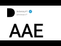 AAE Meaning in English