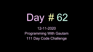 Constructors in Python 111 Day code Challenge Programming with Gautam