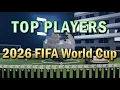 Top 2026 FIFA World Cup Players by Wikipedia Traffic