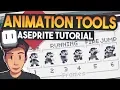 Aseprite Animation Timeline tools Pixelart beginner Tutorial