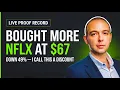 Netflix Dropped 49 From High - I Bought More at 67 NFLX DCA Strategy Proof Record
