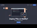 How to Deploy PHP on Netlify Front-End Backend Workaround
