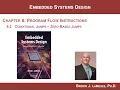8 2 b - MSP430 Program Flow Instructions