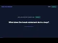 Java break Statement Explained in 90 Seconds