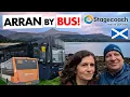 Kunnen we het eiland Arran met de bus verkennen? Dit is wat er gebeurde!