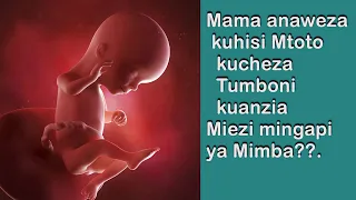 Mtoto Huanza Kucheza Tumboni Mwa Mama Mjamzito Miezi Mingapi 