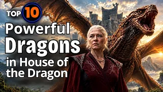 Top 10 Powerful Dragons in House of the Dragon