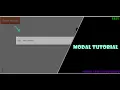 Modal Tutorial How to make a modal with animations and transitions Easiest way to make modal