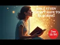 How Can You Make Bible Study Fun Even with AD