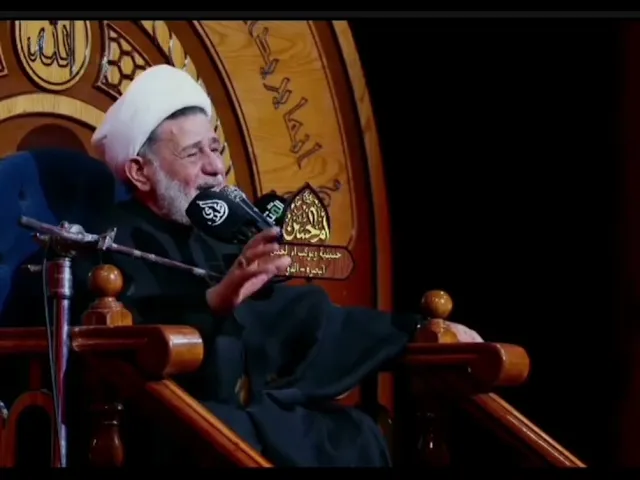 ⁣الشيخ جعفر الابراهيمي  رؤيا احد الصلحاء   الامام العباس  ليلة ٧ محر ١٤٤٧