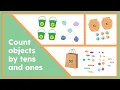 Learn to Count by Tens and Ones Visual Math Practice