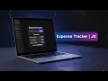 Expense Tracker App Using JavaScript LocalStorage Based Project HTML CSS JS