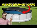How to Keep Your Pool Cover From Blowing Off - Simple Fix That Actually Works