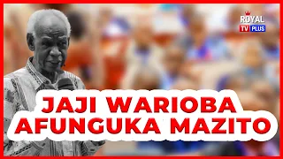 BADO TUNAOMBOLEZA, KWA MWENDO HUU ATUWEZI KUPATA KATIBA MPYA - JAJI WARIOBA