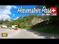 Lagu Hauenstein Pass, Switzerland 4K 🇨🇭 Driving from Olten to Liestal