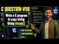 C Programming Question Copy String Using strcpy in C