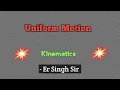 Uniform Motion Explained with Real-Life Examples