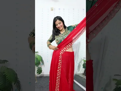 Haritalika teej special saree draping #sareedraping 