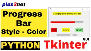 Tkinter Progressbar background colour changing using button click and ttk style configuration