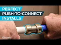 How to Install SharkBite Push-to-Connect Fittings