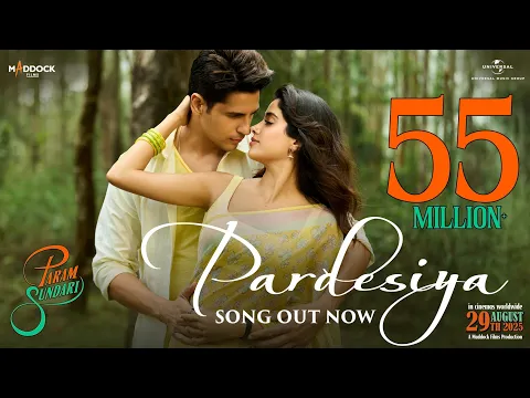 Video Thumbnail: Pardesiya - Param Sundari | Sidharth M, Janhvi K | Sachin-Jigar, Sonu Nigam, Krishnakali, Amitabh B