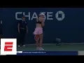 2018 US Open highlights Alize Cornet penalized for taking off shirt ESPN