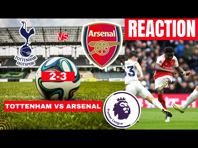 Download MP3 Tottenham vs Arsenal 2-3 Live Stream Premier League EPL Football Match Score 2024 Highlight Gunner