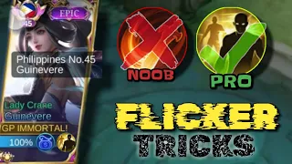 Download GUINEVERE FLICKER TRICK MONTAGE • TOP GLOBAL • GUINEVERE MOBILE LEGENDS MP3