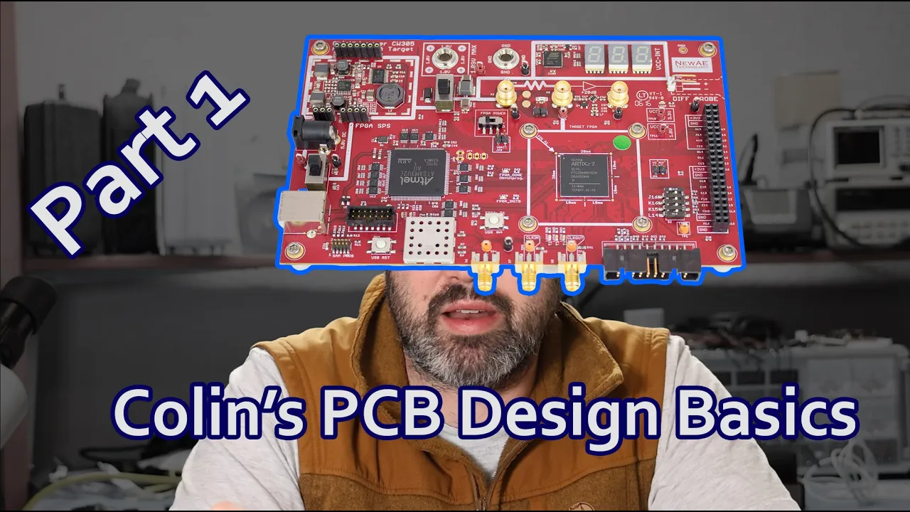 Colin's Into to PCB Design Part 1 - PCBs, Traces, and More (Dalhousie 2025 ECED Lecture)