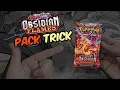 Obsidian Flames Pack Trick Tutorial Scarlet and Violet Pokemon TCG