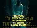 Lagu When you finally start your TikTok journey, only to realize the joke’s on you… 🎭📴 #TikTokBan