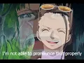 Nico Robin Can t Pronounce Her Own Technique