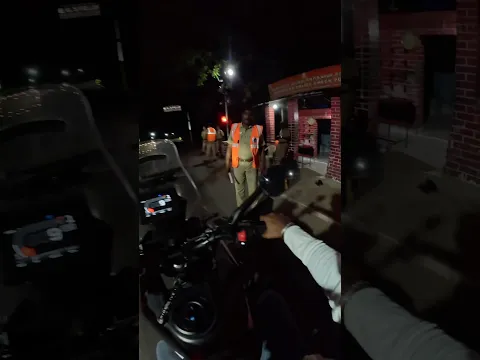 😱Police checking my bag￼..?😨 #nrf #nithishrider #ktmadventure250 #motovlog