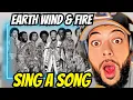 GROOVE FIRST TIME HEARING Earth Wind Fire - Sing A Song REACTION