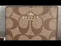 Coach Corner Zip medium Wallet VS coach Snap Wallet