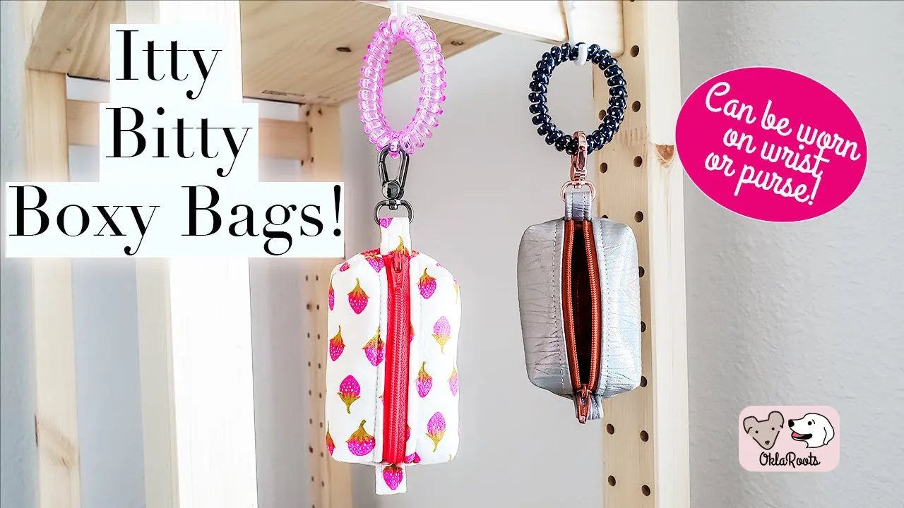 Itty Bitty Boxy Bags! A Great Quick Gift Idea. Perfect For Fish Extender Gifts!