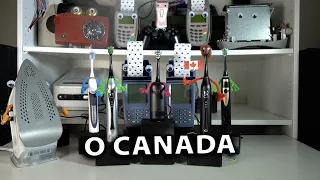 O Canada on 8 Electric Devices