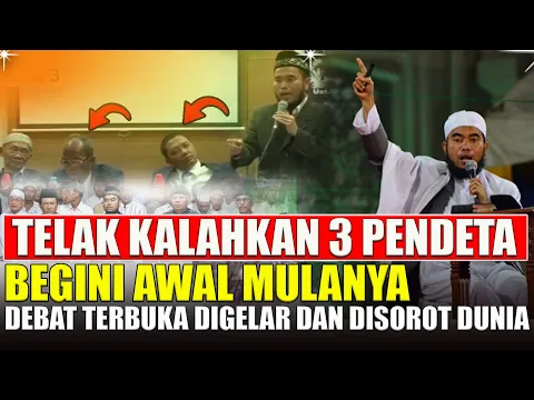 Download MP3 MENGEJUTKAN..!! DEBAT DENGAN PENDETA MURTADIN, AWAL MULA UST. NABABAN DISOROT DUNIA | KISAH MUALAF