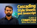 Cascading Style Sheets and Javascript Computer Class 12th Live Classroom Teaching