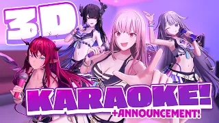 【3D KARAOKE】last singing this summer! with...an announcement?! #calliolive