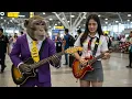Lagu Viral Monyet Main Gitar di Bandara | Rilis Terbaru - Pilih Aku Atau Dia | Lagu Cinta ABG