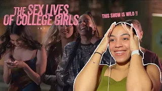 the sex lives of college girls already has me in a chokehold season 1 reaction episode 1