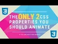 The Only 2 CSS Properties You Should Animate