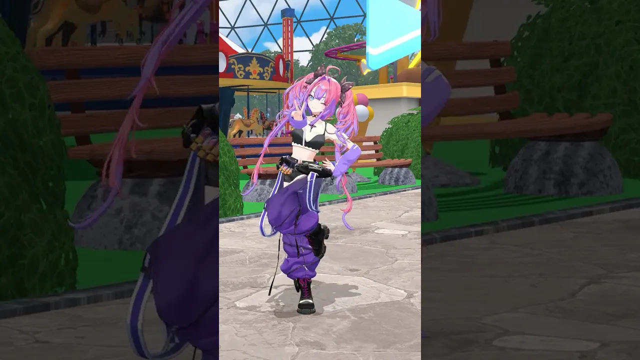 おつかれSUMMER /HALCALI 【#綺々羅々ヴィヴィ】#vtuber #hololive #dance #shorts