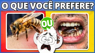 😱⚠️ O que você PREFERE...? As Escolhas Mais Difíceis de TODOS OS TEMPOS! | #quiz #buuquiz