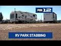 Stabbing suspect dead after being shot by deputy at Sheridan RV park