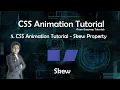 5 CSS Animation Tutorial - Skew