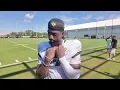 Brian Thomas Jr Training Camp Full Interview